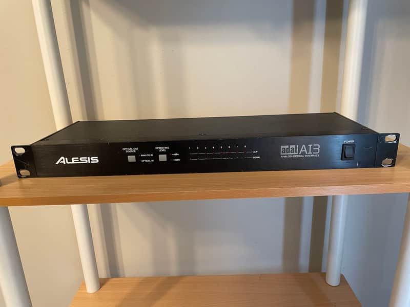 Alesis ADAT AI3 Analog-Optical Interface 1990s - Black image 1