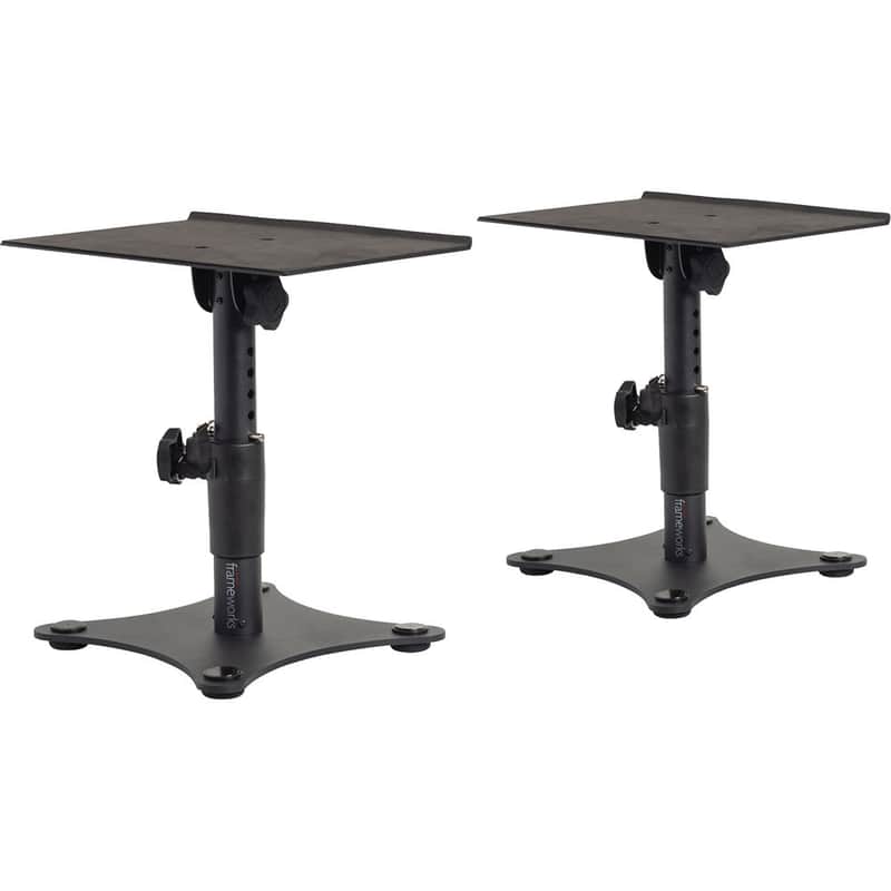 Gator GFW-SPKSTMNDSK Adjustable Desktop Studio Monitor Stands (Pair) image 2