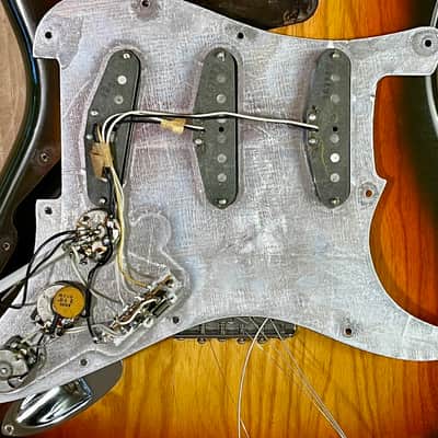 Immagine Fender Stratocaster Left-Handed 1979 - Sunburst 100% OG! - 21
