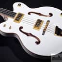 Gretsch G6136Lsb White Falcon Bass Hardshell Case Included