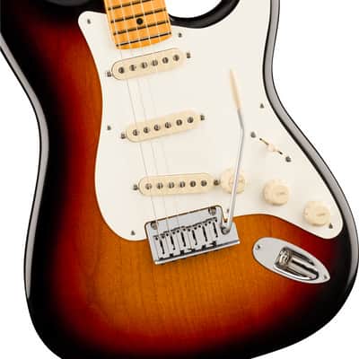 Fender American Ultra Luxe Vintage '50s Stratocaster Electric Guitar. Maple Fingerboard, 3-Color Sunburst TGF33 image 3