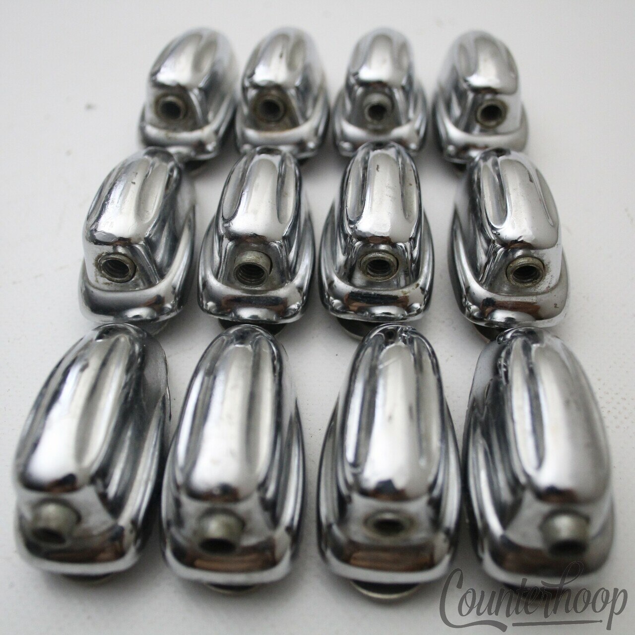 Slingerland 12x Small Sound/Radio King Lugs Tom Drum Chrome Nickel Screws 50s US — main photograph