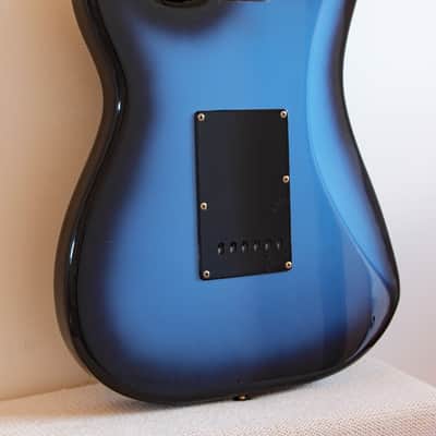 Used Yamaha ST535RX 80s MIJ Strat HSS Blueburst image 15