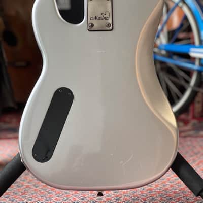 Marina Profile Bass Boxer M-PJ-E - Metallic Silver, turn of the '80s & '90s image 3
