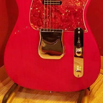 G&L Asat Classic - Red Translucent Electric Guitar with JBE Danny Gatton Pickups-G&L Locking Tuners image 1