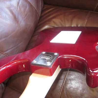 Amati H-Series Double Cutaway Electric Guitar 10STHG - Cherry Sunburst w/ Amati Gig Bag image 3