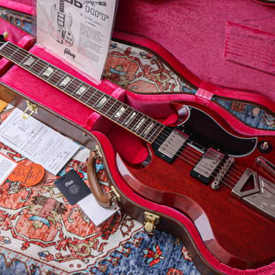 GIBSON USA Custom Shop 60th Anniversary '61 Les Paul SG Standard "Cherry Red + Rosewood" (2021) image 1