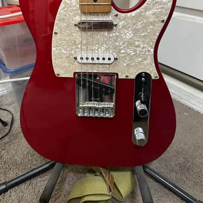 Fender Deluxe Nashville Telecaster with Maple Fretboard 1998 - 2014 - Candy Apple Red image 4