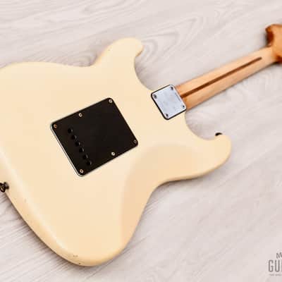 1980 Fender Stratocaster 25th Anniversary Model Vintage Guitar Pearl White w/ Case image 13
