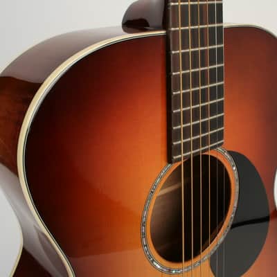 Jewitt Acoustic Guitars OM-MPL/SB New Sunburst Engelmann Top Maple Back/Sides image 10