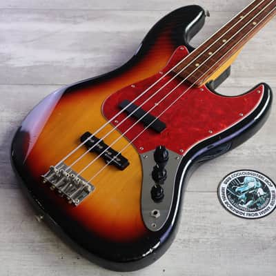 Fender JB-62 FL Fretless Jazz Bass Reissue MIJ | Reverb