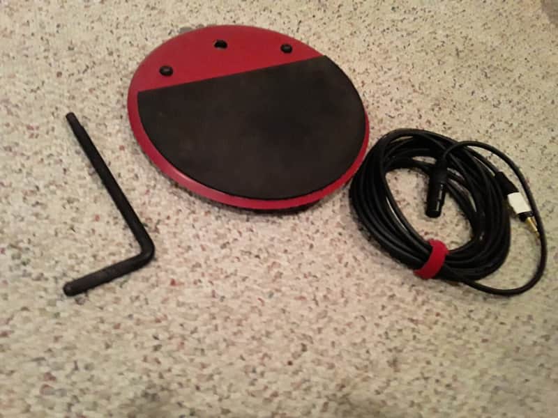 ddrum4 Cymbal Pad #1 with Original Mounting L-rod & Input Cable - Rare to Find image 1