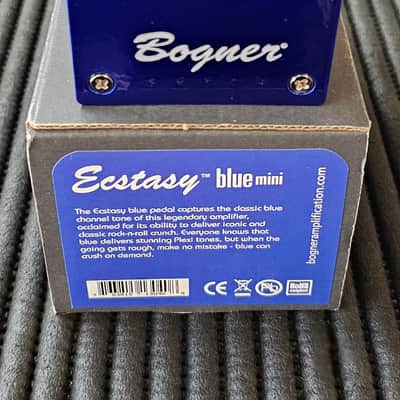Bogner Ecstasy Blue Mini Overdrive 2018 - Blue image 6