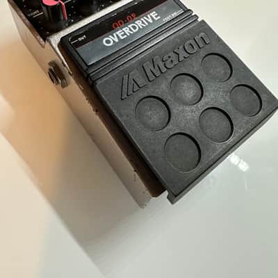 Maxon OD-02 Overdrive 1980s Black-Metalic Pink image 5