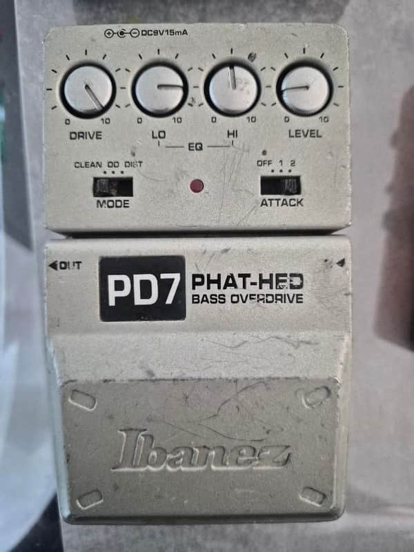 Ibanez PD7 Phat-Hed Bass Overdrive image 1