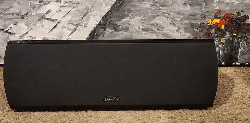 Definitive Technology Definitive Technology ProCenter 1000 Center channel speaker (Black) 90s - Black image 1