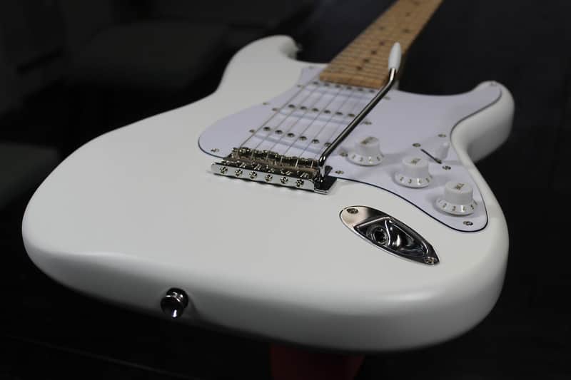 Grande Custom Guitars Grande Custom Guitar: Signed and Setup by Eddie Van Halen's luthier Paul 'Unk' Unkert 2024 - Satin White image 1