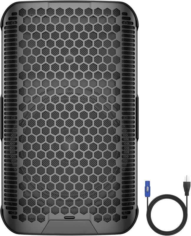 1600W Powered 12” PA Speaker with 2-Channel Mixer, Bluetooth Streaming & Wireless Stereo Linking image 1