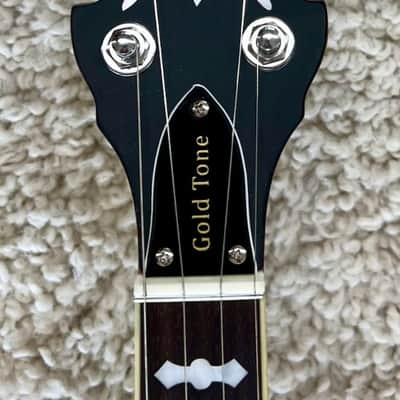 Mint Gold Tone OB-150EF Orange Blossom 24-Fret Neck 5-String Banjo with Hard Case image 6