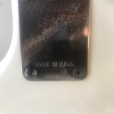Kramer Floyd Rose Signature 1984 White image 11