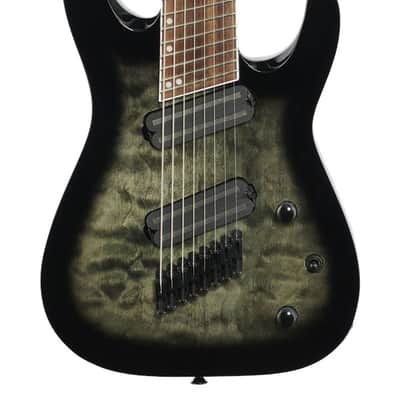 Jackson X Soloist Arch Top SLATX8Q MS 8-String Trans Black Burst image 3