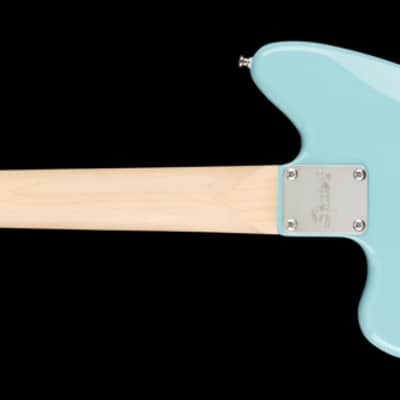 Fender Squier Mini Jazzmaster HH Daphne Blue Short-Scale Electric Guitar image 2