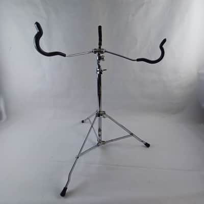 Ludwig 70s Snare Drum Stand #1355 Atlas Single-Braced Chicago USA Vintage Chrome image 6