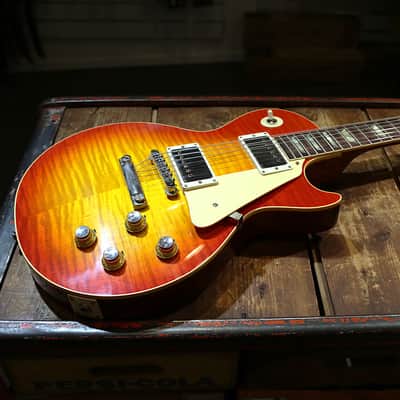 Gibson Custom Shop '60 Les Paul Standard Reissue 2019 - Present - Tangerine Burst VOS image 6