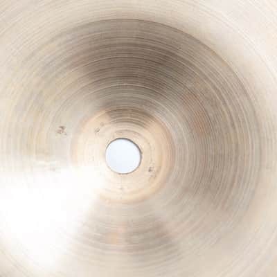 Vintage Canadian Zildjian 15" hihat (1970's) 1034g image 5