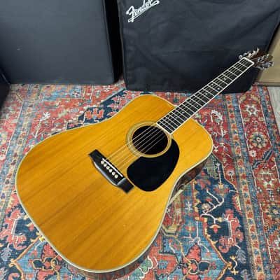 *Video* Martin D-35 Natural Dreadnought X-Braced All Solid Woods w/Hard Case - 1980 image 6