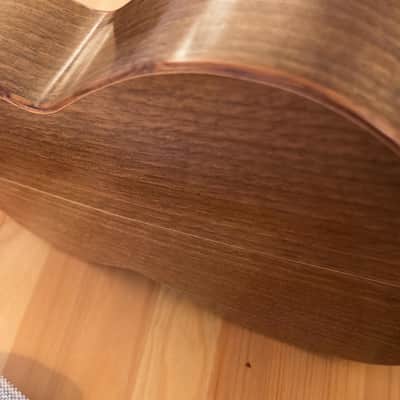 Ronroco by Luthier Arnold Hennig very playable, case, strap, 6 sets of strings. 2019 Walnut image 7