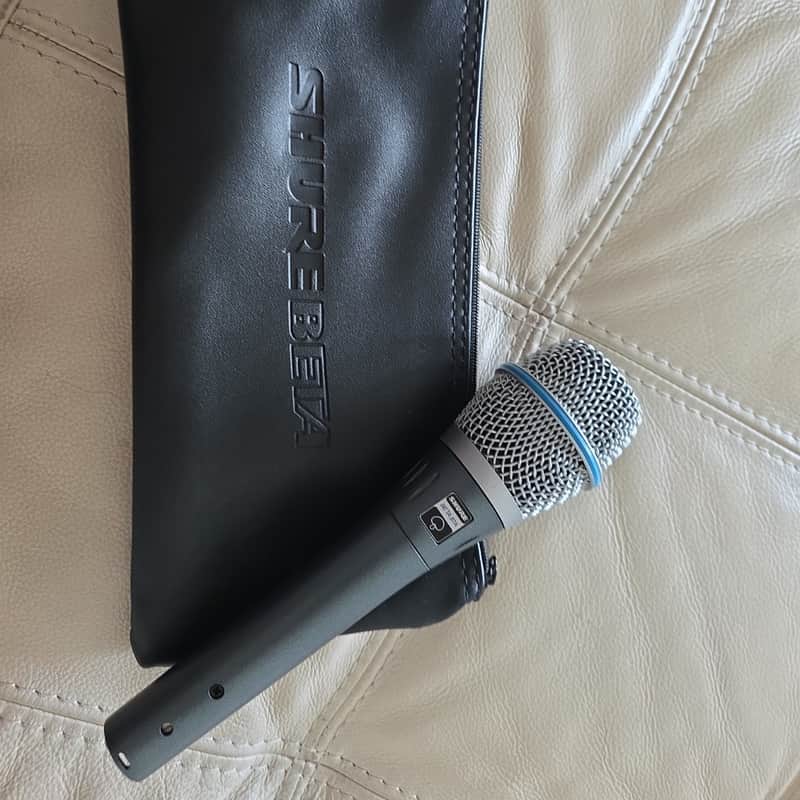 Shure Beta 87A Supercardioid Condenser Vocal Microphone w/ Original Box - Mint Condition image 1