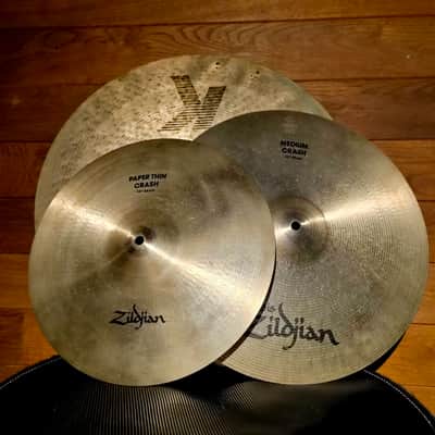 Zildjian K and Avedis set. 20"K, 14" hh, 14", 16" 2000s - Traditional image 3