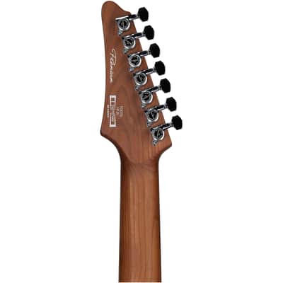 Ibanez TOD70 Tim Henson 7-String Electric Guitar (with Gig Bag), Classic Silver image 6