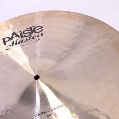 PAISTE Masters Dark Crash 20-inch 1798g Paiste Masters Crash Cymbal (08/14) image 2