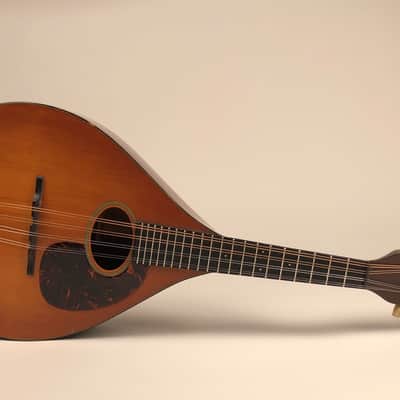 1940 Martin A-Style Mandolin in Sunburst with Oval Soundhole and OSSC image 5