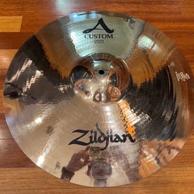 Zildjian 18" A Custom Crash Cymbal 1991 - Present - Brilliant image 1