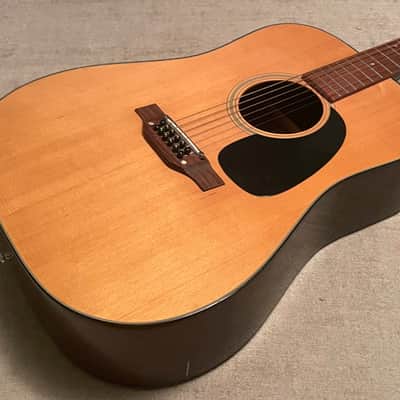 1970’s Elger Custom Built 12 Acoustic Dreadnought Guitar MIJ Japan True Lawsuit Ibanez image 6