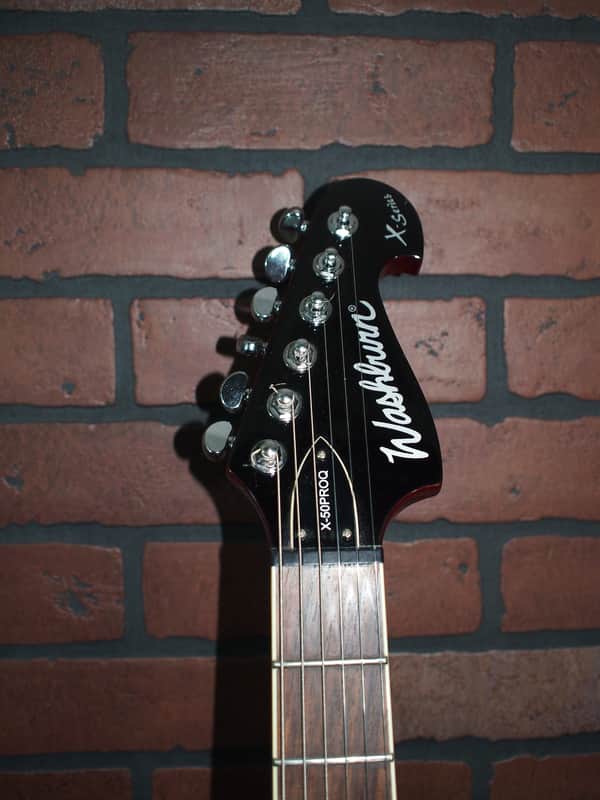 Washburn X50 Pro Q Electric Guitar w/Washburn Gig Bag | Reverb