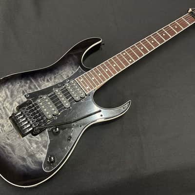 Ibanez RG450QMB-TGB Electric Guitar - Transparent Gray Burst image 1