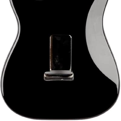 Fender Classic Series 60's Stratocaster SSS Alder Body Vintage Bridge Mount, Black image 6