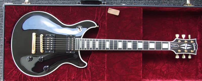 Gibson TAK MATSUMOTO DC EBONY CUSTOM ORIGINAL + Hard Case + Certificate of Authenticity 2012 Black image 1