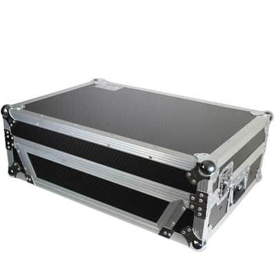 ProX XS-PRIME2 LT Flight Case for Denon Prime 2 DJ System Silver on Black image 8