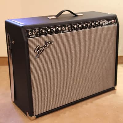 Fender '65 Twin Reverb 85-Watt 2x12" Guitar Tube Combo - 2017 - Black image 7