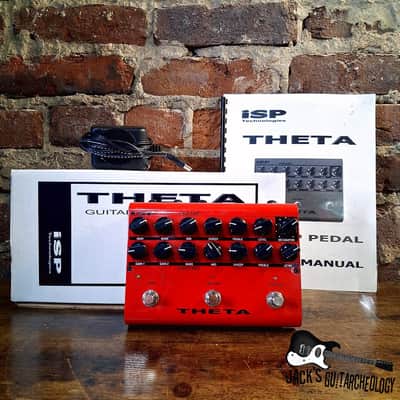 ISP Technologies THETA Guitar PreAmp w/ Box & Power *USED* (2010s - Red)