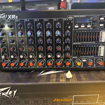 Peavey XR-S 9-ch Powered Mixer with FX 2024 - Black image 1