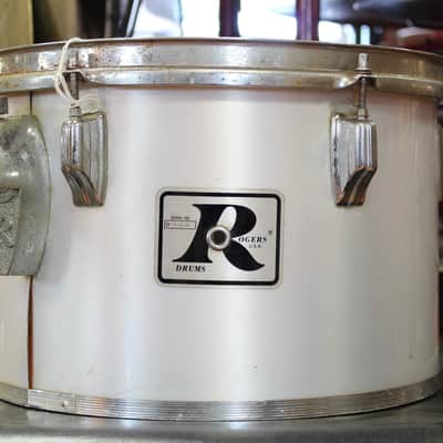 1970's Rogers 9"x13" Concert Tom in Silver Mist image 6