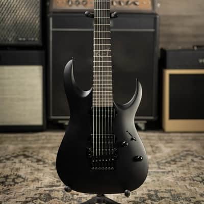 Ibanez K7YIN James "Munky" Shaffer Signature 7-String Electric Guitar - Matte Black with Gig Bag image 3