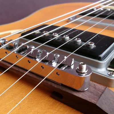 Yamaha AE-11 1969-1970 - Natural Lacquer+Original Hard Case image 11