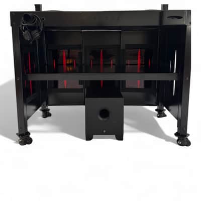 Apache Workbench DJ Booth-Speaker Kit / Mobility Kit / Black / Yes image 23